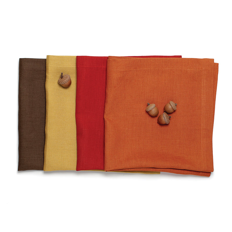 Pure Linen Large Napkin - Assorted