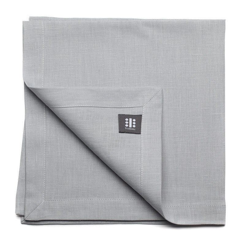 Pure Linen Large Napkin - Cloud Gray