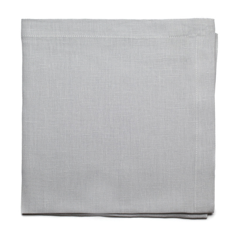 Pure Linen Large Napkin - Cloud Gray