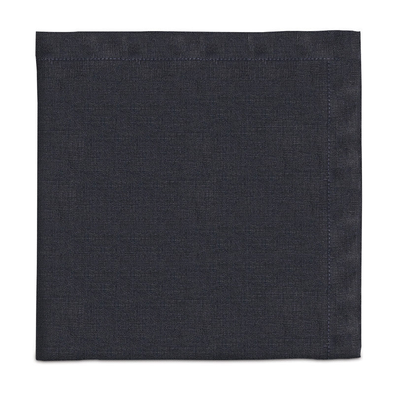 Pure Linen Large Napkin - Midnight Blue