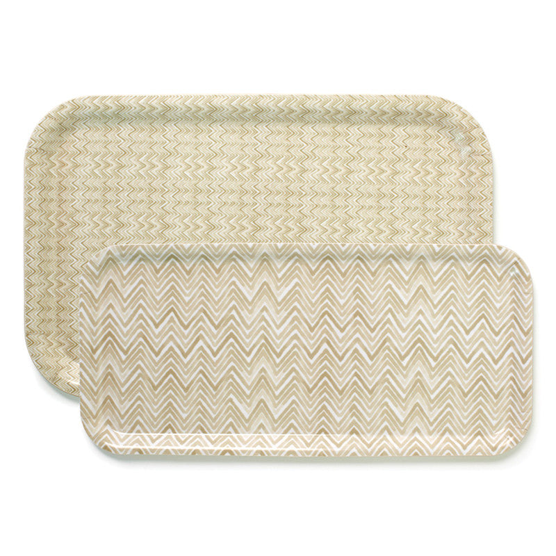 Chevron Trays (S/2)