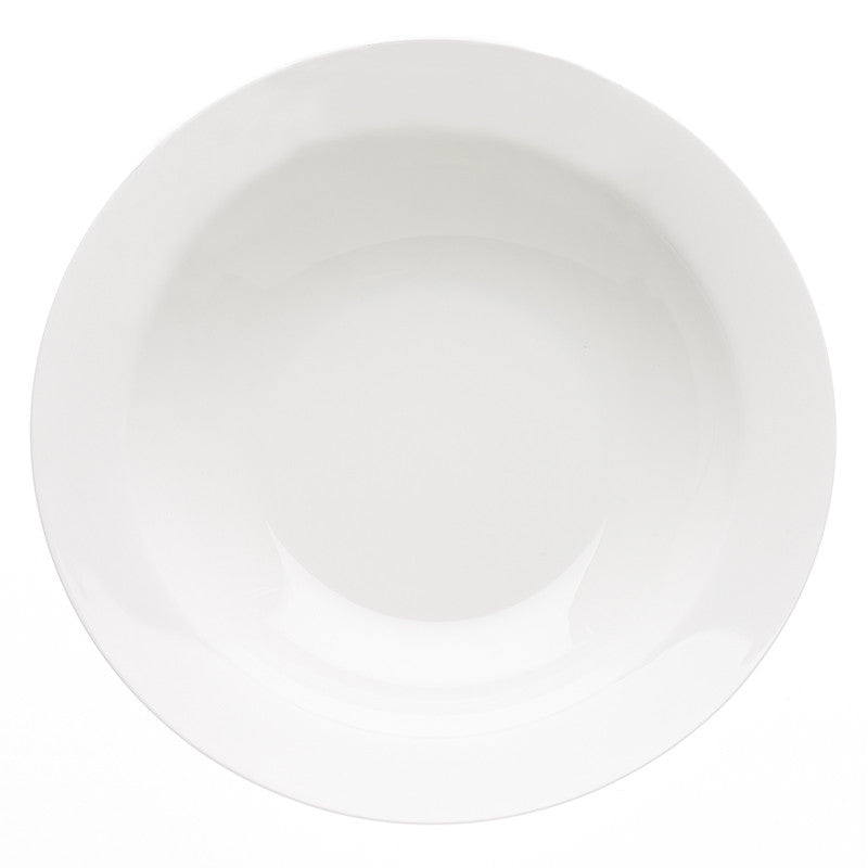 Avva White Large Serving Bowl | Teroforma