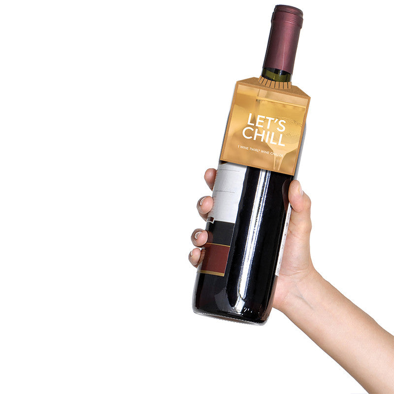 Bottleneck Mini™ - Let's Chill | Wine Twirl with bottle