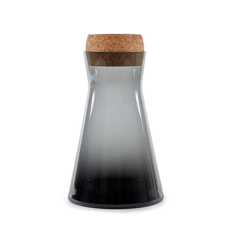 Avva Carafe & Stopper Black | Teroforma