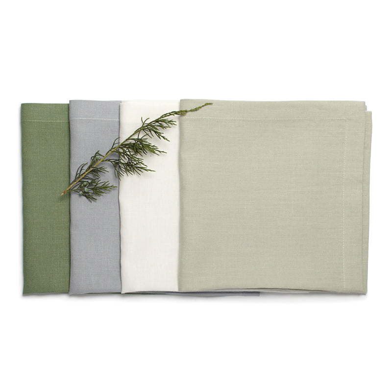 Pure Linen Cross Runner | Teroforma