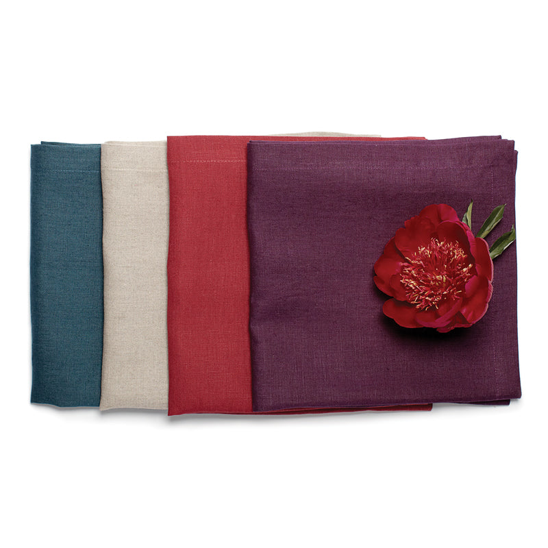 Pure Linen Cross Runner | Teroforma