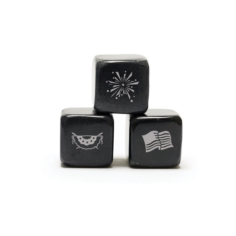 Whisky Stones Icon - 4th of July