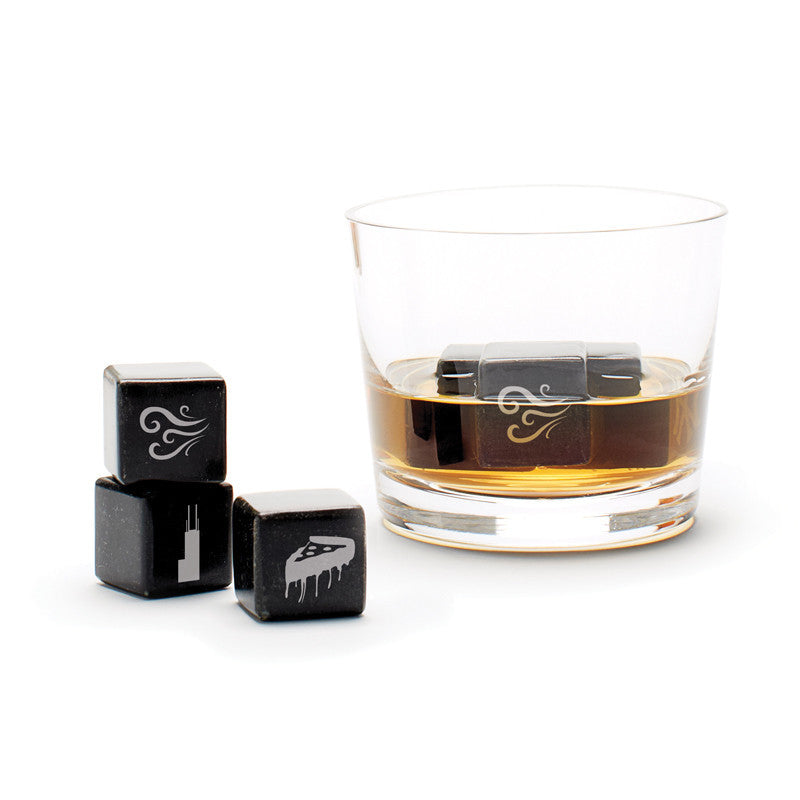 Whisky Stones Icon - Chicago