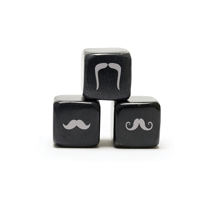 Whisky Stones Icon - Mustaches