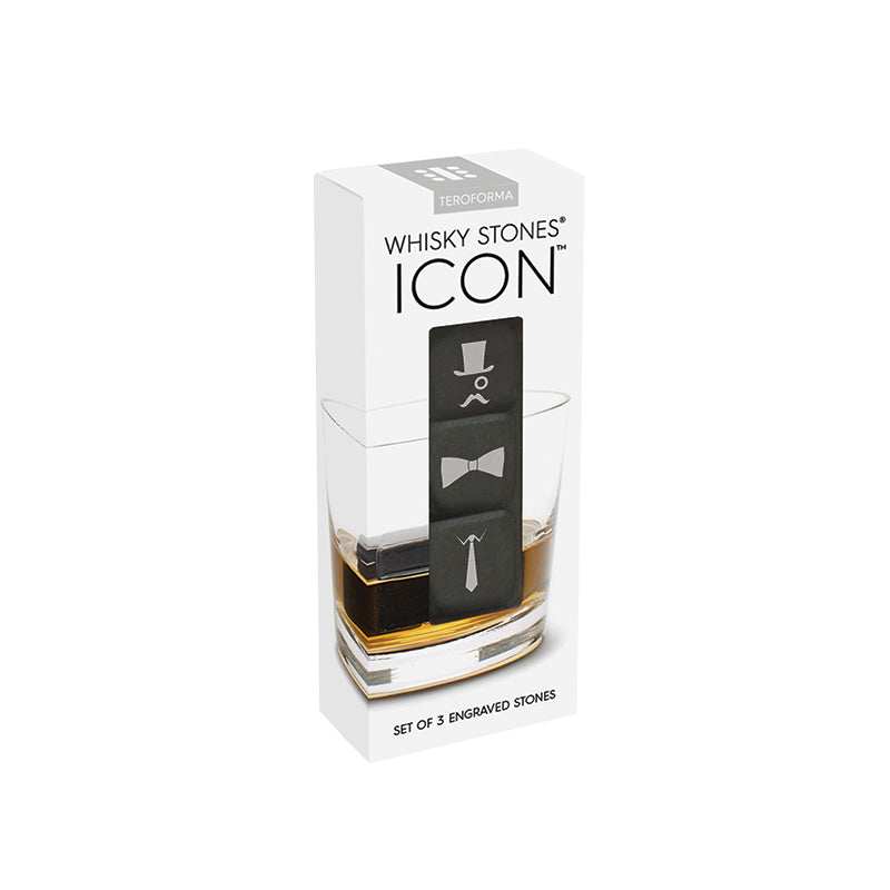 Whisky Stones Icon - Gentleman