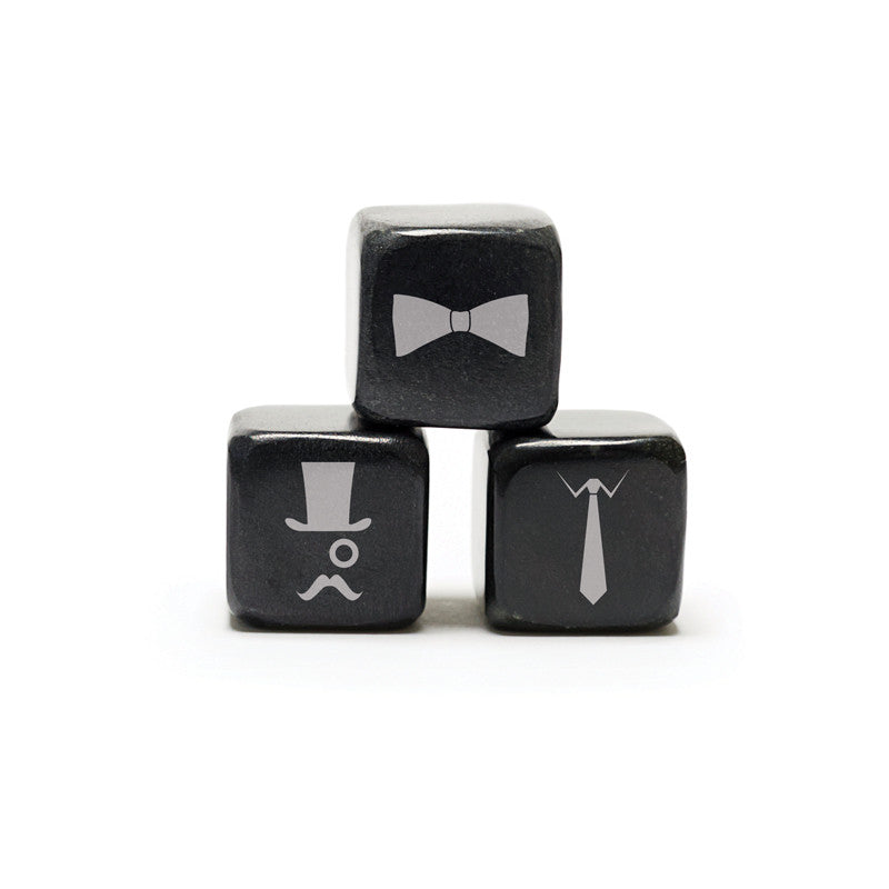 Whisky Stones Icon - Gentleman