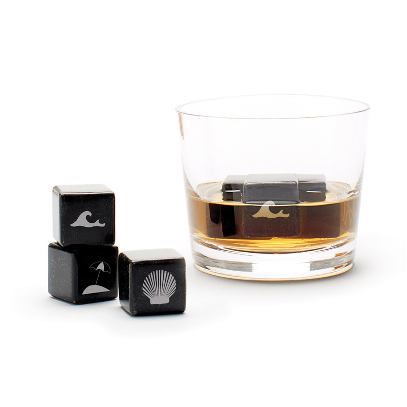 Whisky Stones Icon - Beach