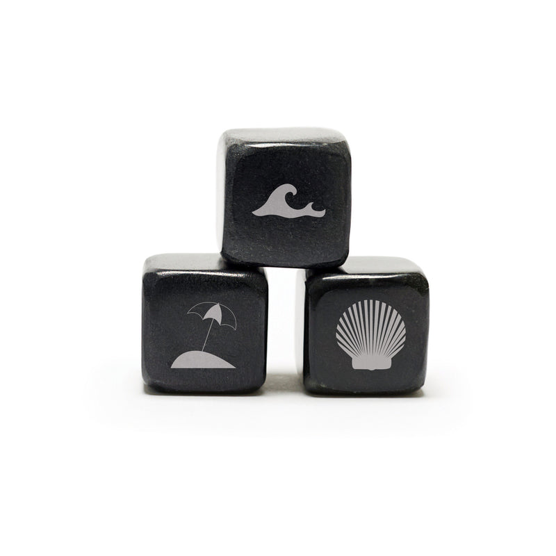 Whisky Stones Icon - Beach