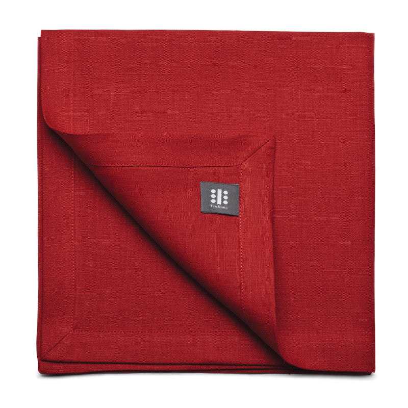 Pure Linen Large Napkin - Pure Red