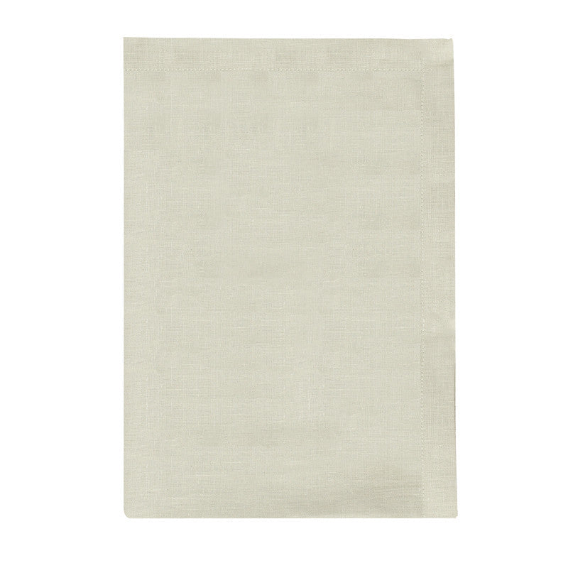 Pure Linen Cross Runner - Silver Sage | Teroforma