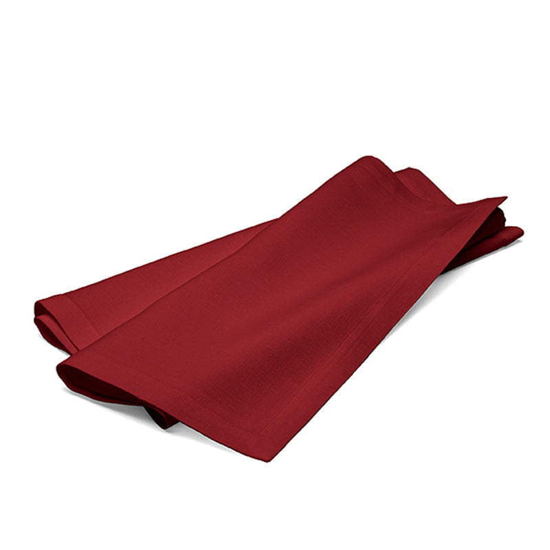 Short Table Runner - Plain Stitch - Pure Red | Teroforma