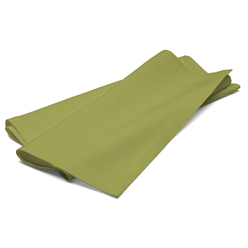 Short Table Runner - Plain Stitch - Green  | Teroforma