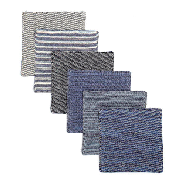 Chambray Cocktail Coasters Chambray Cocktail Coasters