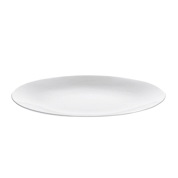 Oyyo White Large Oval Serving Plate